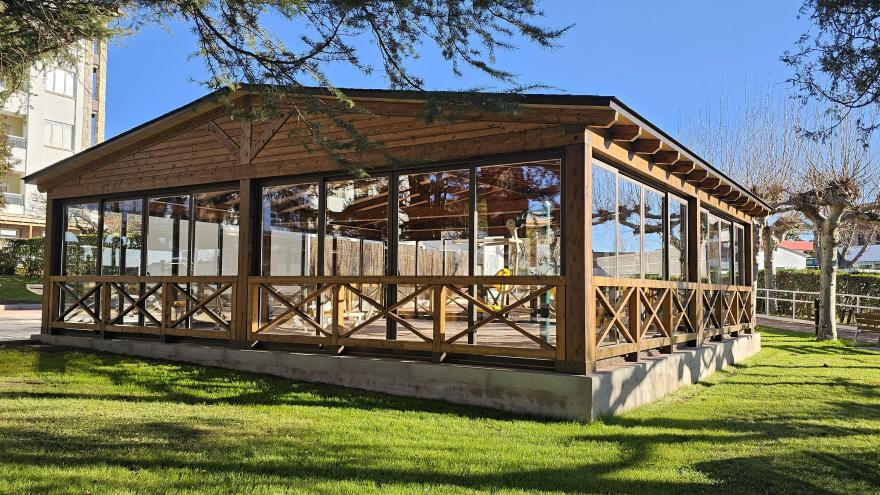 Gimnasio exterior Hospital Guadarrama